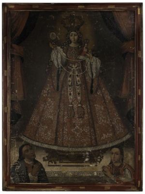 ¿Virgen del Rosario con Niño? Una Exploración de la Devoción y el Realismo Colonial en la Obra de Diego de Siloe